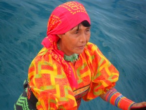 Indigena Kuna isole San Blas Panama